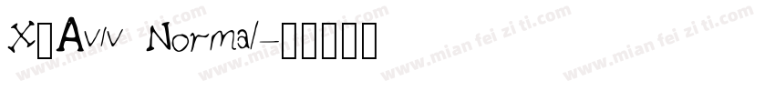 X_Aviv Normal字体转换